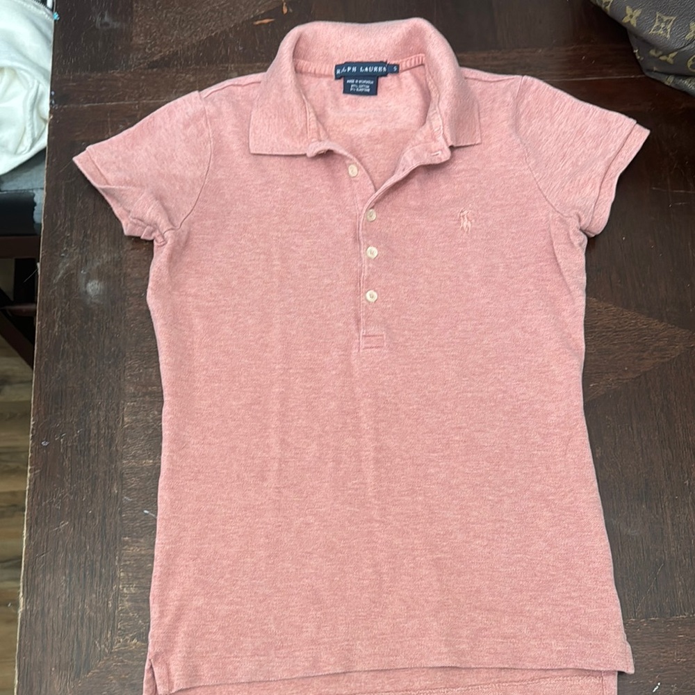 Ralph Lauren Pink Polo Shirt